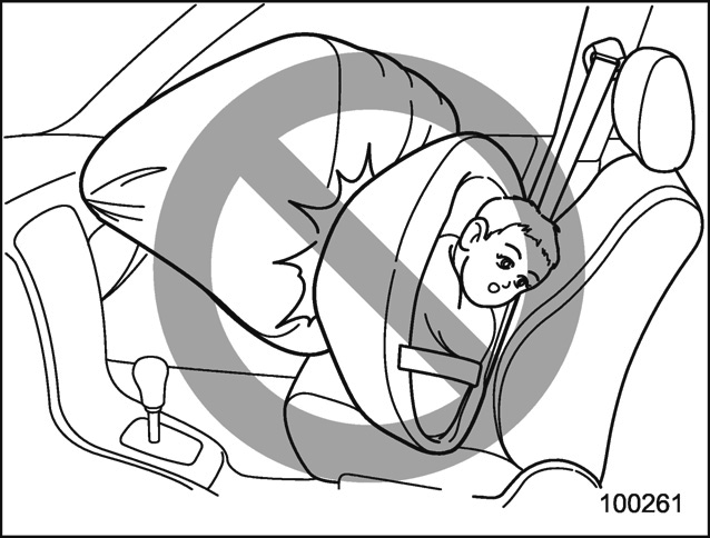 Précautions d’ordre général au sujet du système de coussin de sécurité SRS et des enfants